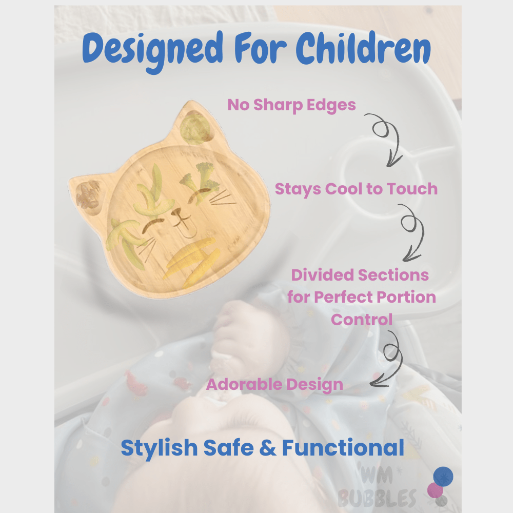 Cat Bamboo Weaning Set - WM BUBBLES