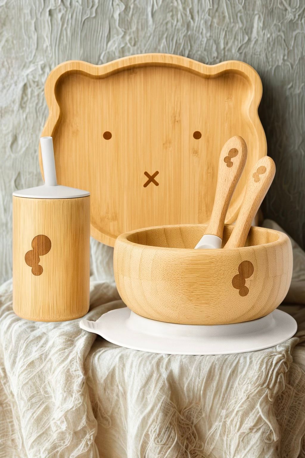 Bear Bamboo Set - WM BUBBLES