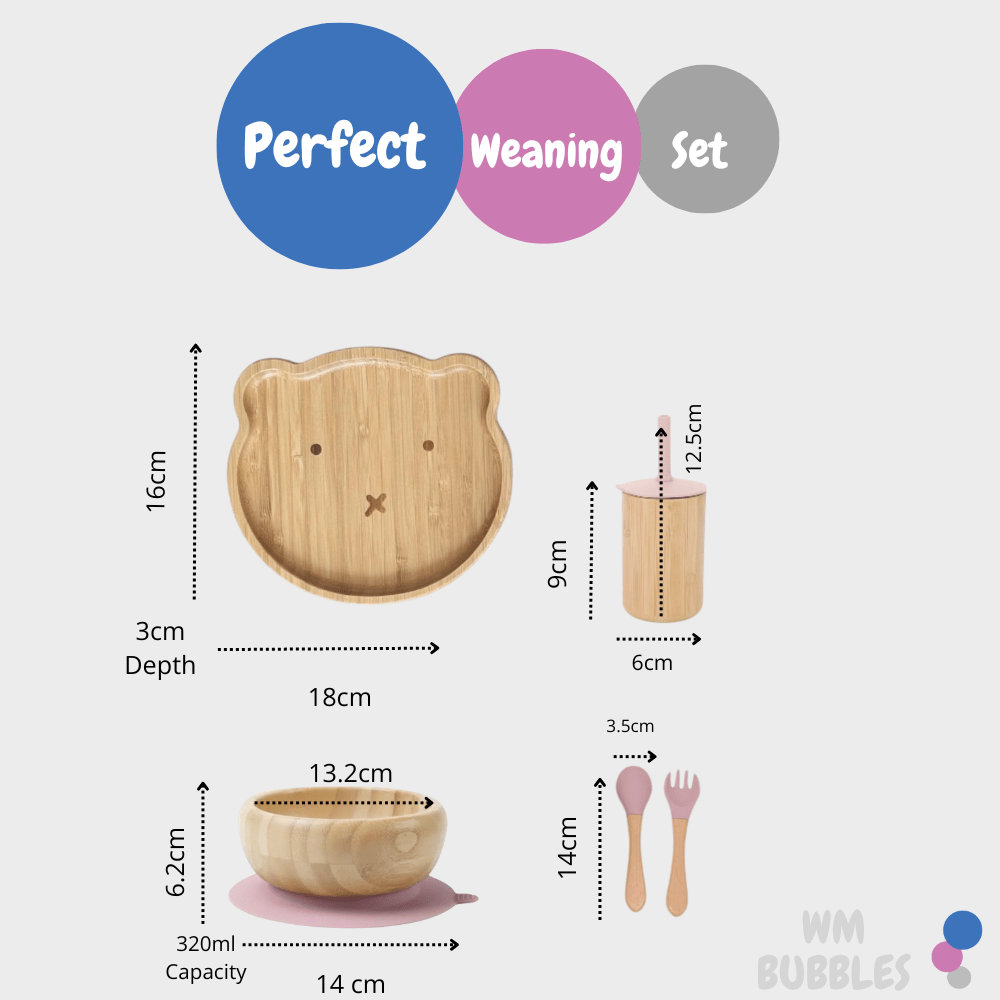 Bear Bamboo Set - WM BUBBLES