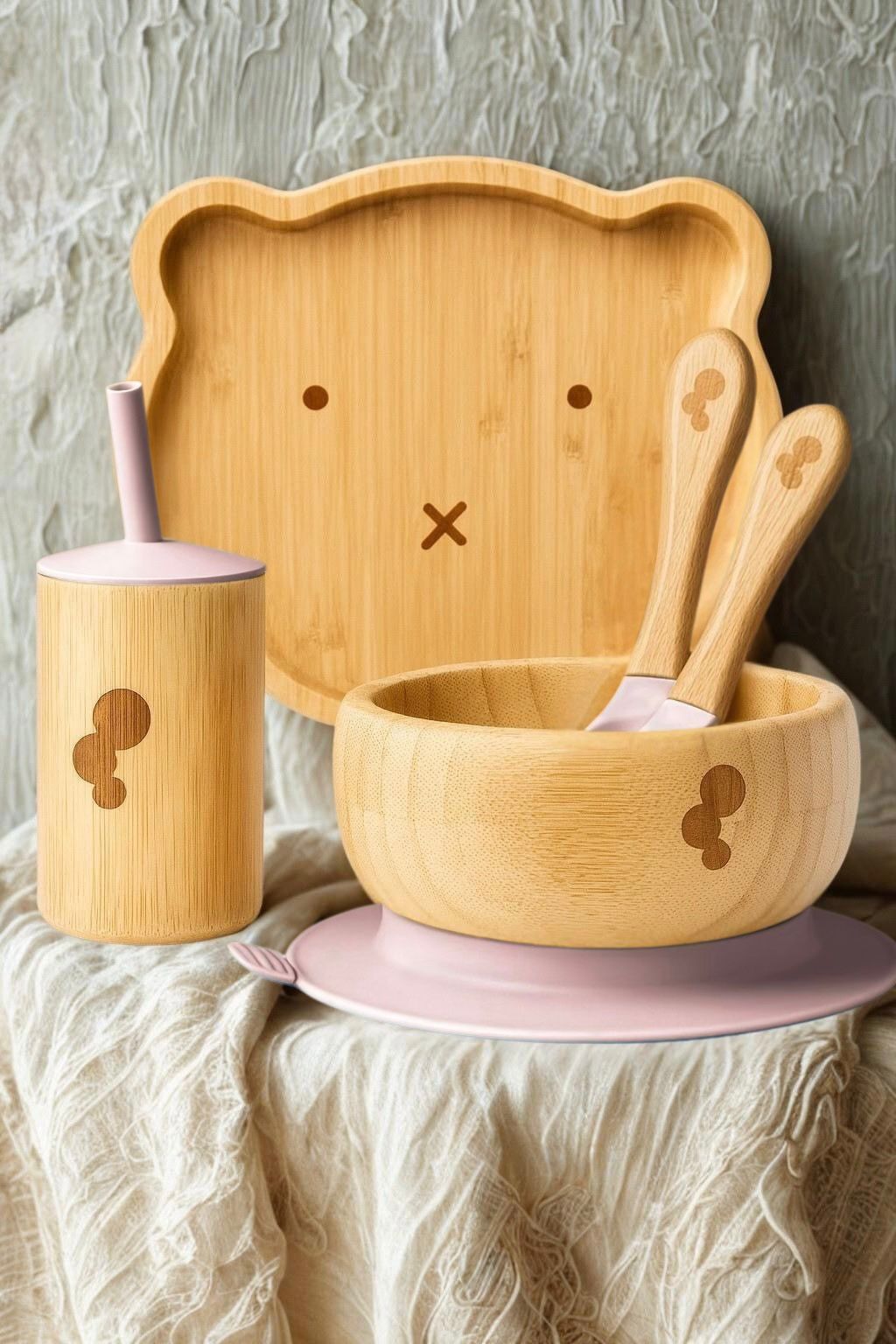 Bear Bamboo Set - WM BUBBLES