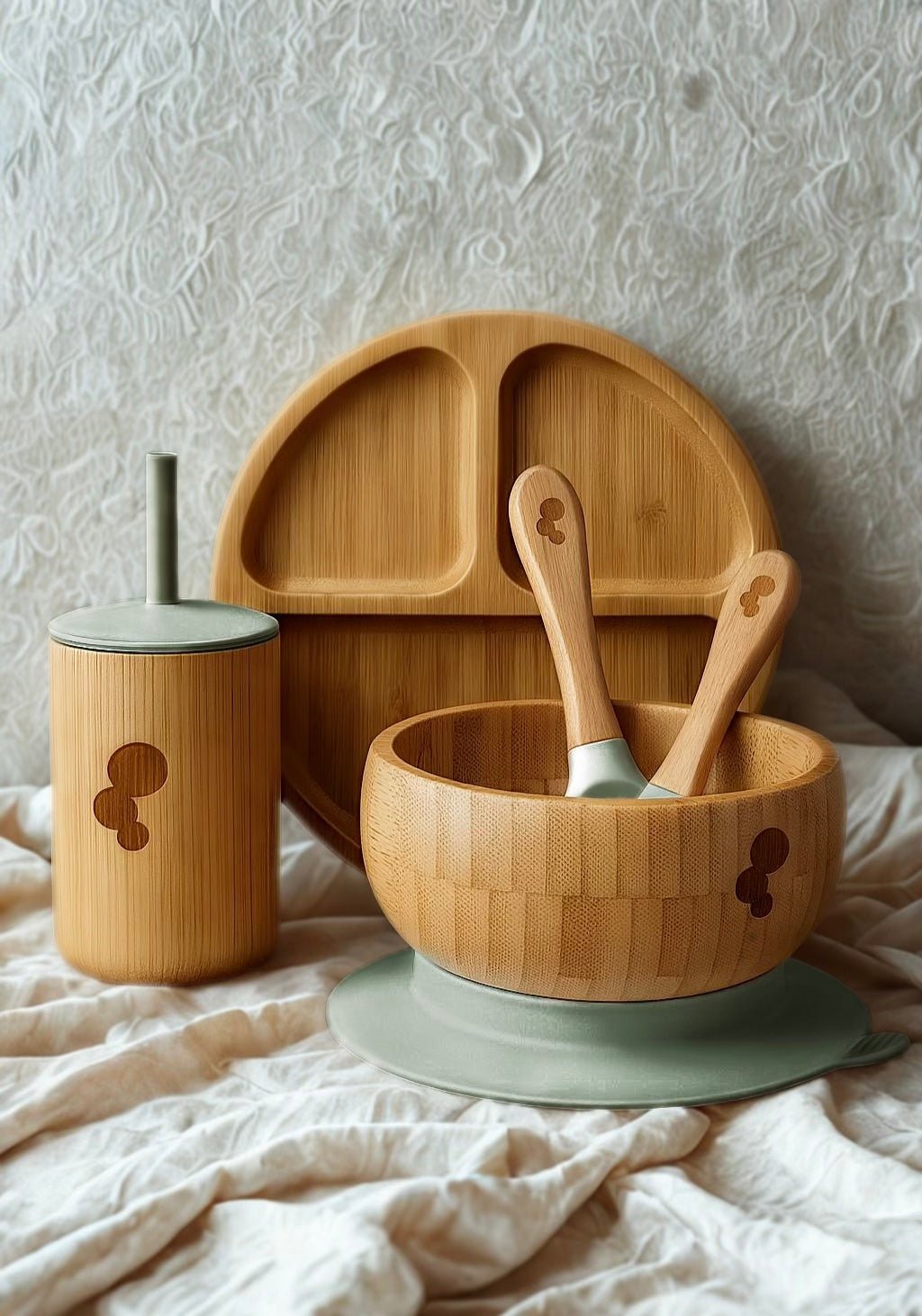 Circle Bamboo Set - WM BUBBLES