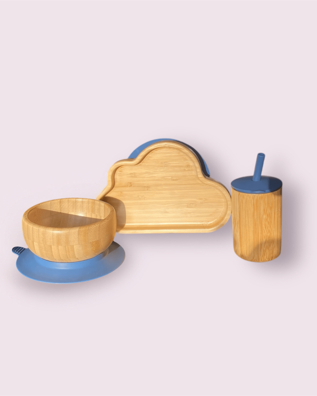 Cloud Bamboo Baby Weaning Set - WM BUBBLES