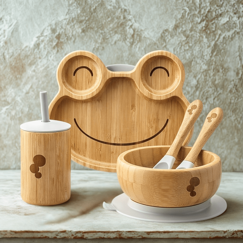 Frog Bamboo Set - WM BUBBLES