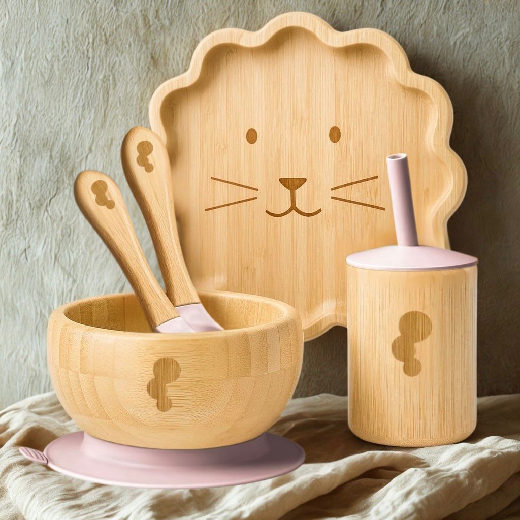 Lion Bamboo Set - WM BUBBLES