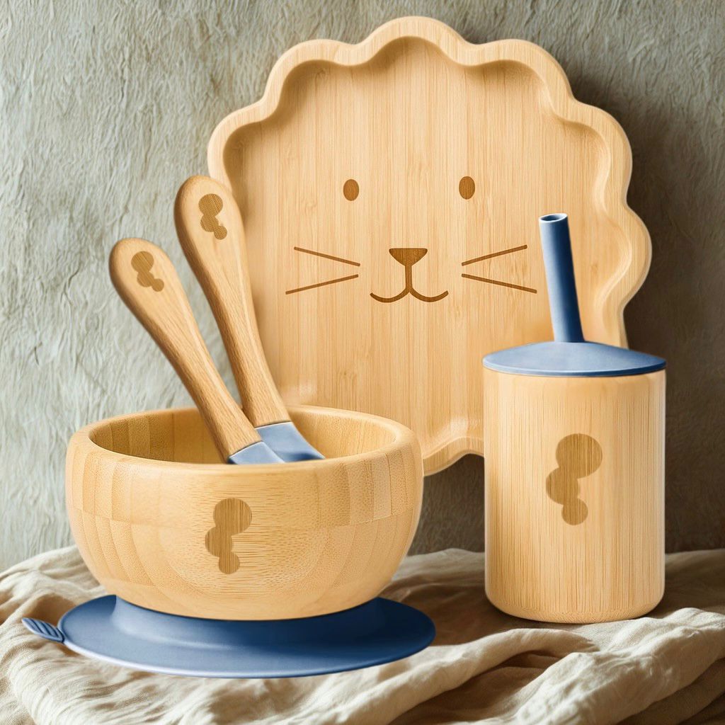 Lion Bamboo Set - WM BUBBLES