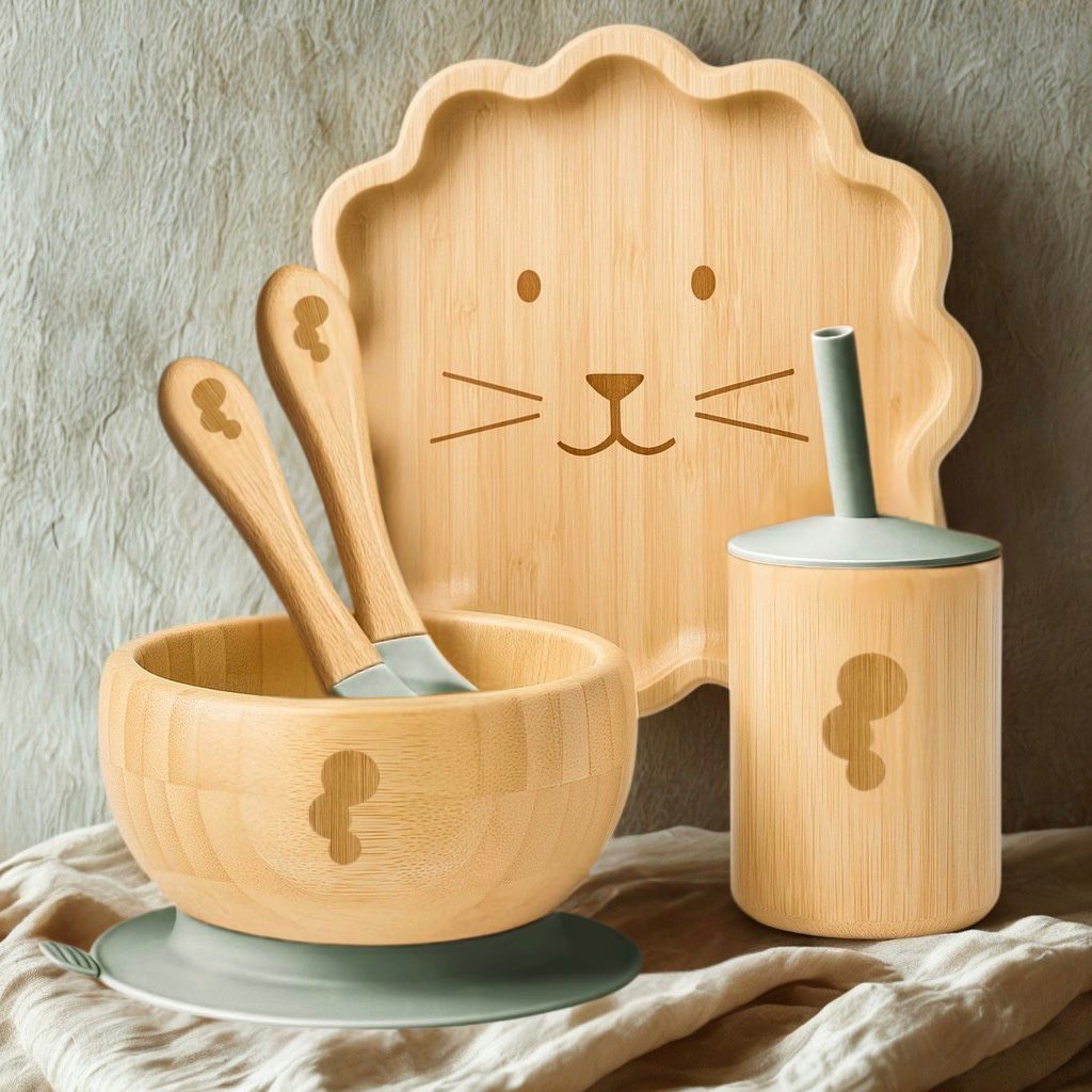 Lion Bamboo Set - WM BUBBLES