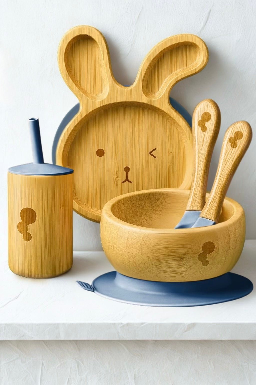 Rabbit Bamboo Set - WM BUBBLES