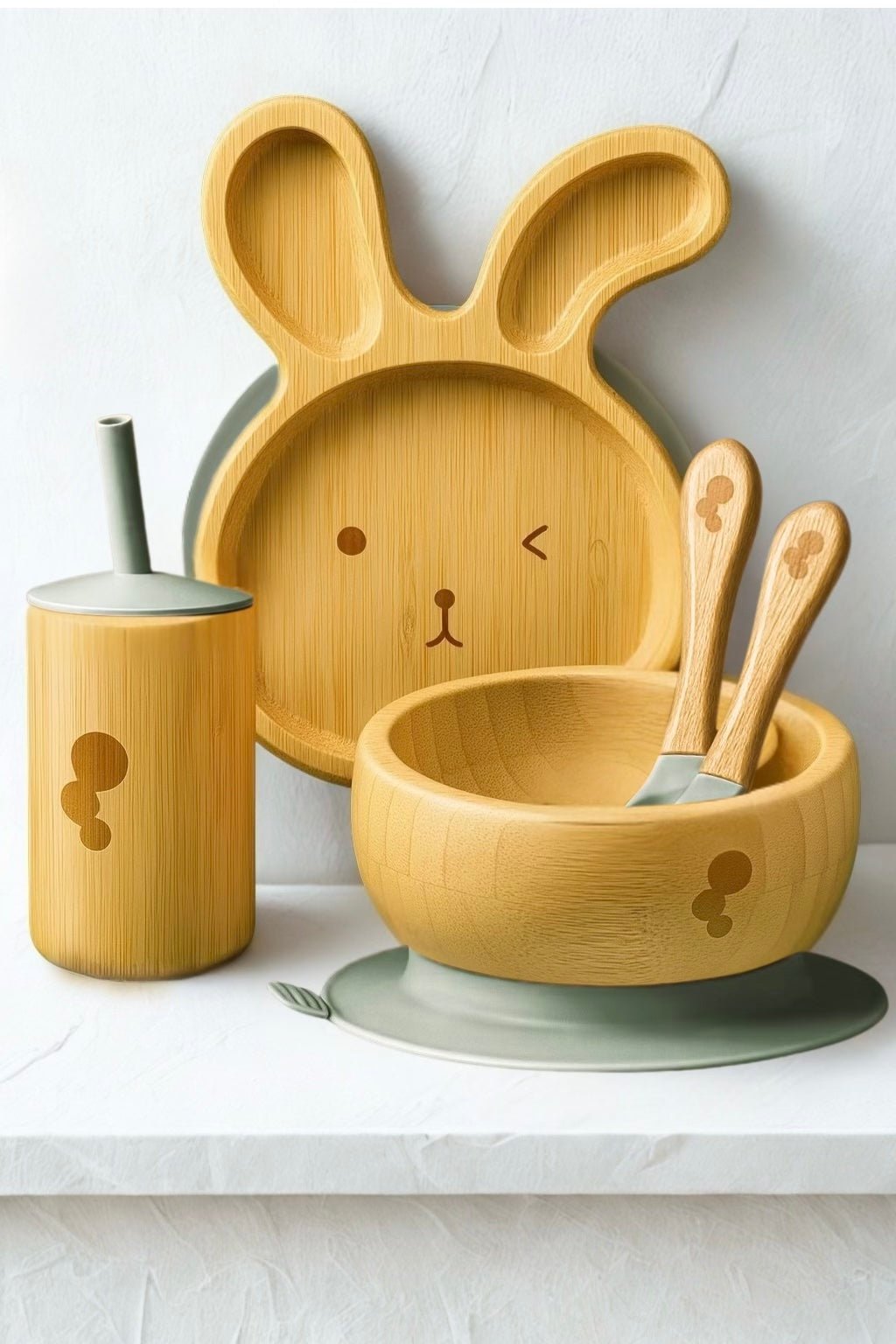 Rabbit Bamboo Set - WM BUBBLES